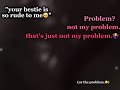 Not my problem?