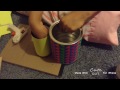 DIY - Cute recycling storage can (EASY!)