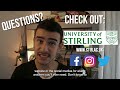 International student? 10 things you NEED TO KNOW before coming to the University of Stirling.