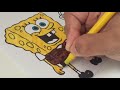 COLOURING SPONGEBOB KIDS COLOURING| SPONGEBOB SQUAREPANTS