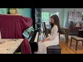 Mozart piano sonata K.545 1st movement by Olivia