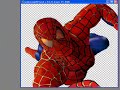 speed painting of spiderman