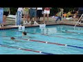 Dat's First Breastroke Swim 07-02-07