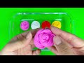 Rainbow Eggs Suitcases SLIME: Picking Pinkfong Dinosaur Eggs with CLAY Coloring! Satisfying ASMR