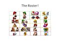 My Mario Kart 3ds Roster