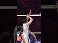 Monster spike by Sanguinetti 💪 #epicvolleyball #volleyballworld #volleyball