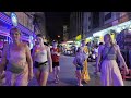 [4K UHD] Walking around Rambuttri (Backpacker Area) in Bangkok, Thailand