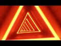 4k Background - Hypnotic Two-Hour Voyage through an Alluring Neon Tunnel.