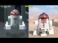 LEGO Star Wars The Skywalker Saga vs LSW 2005 Characters Evolution (Side by Side Comparison)