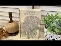 DIY Vintage Style Books | Using New IOD Stamps on Fabric | Upcycling Thrifted Books into Home Decor