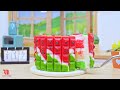 Cocomelon Miniature Cake -  Yummy Making Miniature Watermelon Cakes For Summer - Summer Amazing