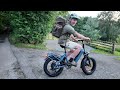 DYU FF500 REVIEW- AWESOME VALUE FOLDING FAT TYRE E-BIKE- BEAT THE HILLS!!!