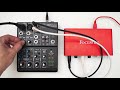 Setup Guide - how to connect a Mixer to an Audio Interface for audio recording