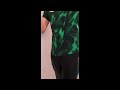 Wet Nike Pro Leggings with Green UnderArmour Shirt