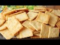 SIMPLE! CRUNCHY Crackers WITHOUT SUGAR. A QUICK Recipe For Budget Delicious Cookies!