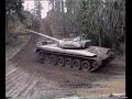 Tank terrain trials: T-72, MT-LB, Centurion, pbv 302