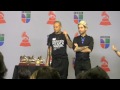 Calle 13 discute con periodista chavista en Los Grammy