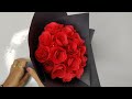 easy paper flower bouquet #paperflowerbouquet#birthdaygift#anniversarygift#diy#valentinedaygift