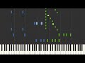 Pirates of the Caribbean 2 - Davy Jones [Piano Tutorial Synthesia] (Patrik Pietschmann)