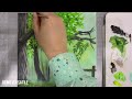 Rainy day —Acrylic Painting  || Step-by-Step Tutorial for Beginners