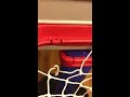 Securing the Net on a Little Tikes Easy Score Basketball Hoop