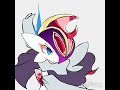 Uko the Gallade, drawing process