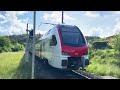 Bahnverkehr in Lotstetten (25.05.2024)