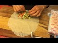 How to roll lumpia