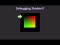 A Basic Guide to Debugging OpenGL