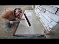 How To Fix / Resurface Damaged Concrete Sidewalk | DIY