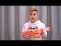 НОЧНЫЕ игры с NERF...ОДНИ дома. NIGHT games with NERF ... ALONE at home.