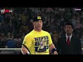 Evolution of John Cena Entrance 2003-2024 - WWE Games