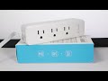 Trond surge protector power strip with USB