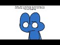 The first scene of BFB but every word is a random image from my camera roll