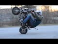 Honda Monkey stuntriding (1000 sub special)