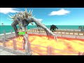 Infernals vs Shadow Itself on Small Lava Bridge - Animal Revolt Battle Simulator