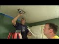 How to Repair a Cracked Drywall Ceiling | This Old House