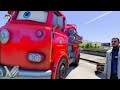 GTA V - Stealing ALL MCQUEEN CARS with Franklin in GTA 5!