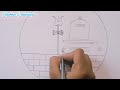 How to draw Shiva Lingham easily / pencil drawing / lord shiva drawing