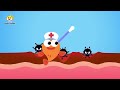 Scary Predator Friends Go to Baby Shark Hospital! | Baby Shark's Hospital Play | Baby Shark Official