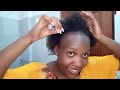 BENTONITE CLAY MASK ON 4C NATURAL HAIR | Hair Treatment | #roadto1000subscribers