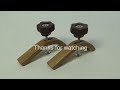 【DIY】Making T-track hold down clamps || laminated bentwood