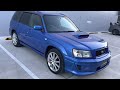 Beautiful blue Forester STI SG9 just landed from Japan!