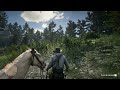 Arthur being an angel with horses - Red Dead Redemption 2