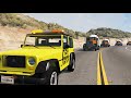 Convoy Trucking Accidents | BeamNG.drive