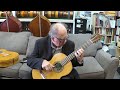 1910 Saturnino Rojas (1859-1937) Classical Guitar Chromatic and Segovia Scales