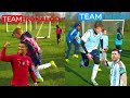 Team Messi vs Team Ronaldo