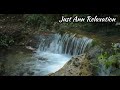 3 hours relaxing forest waterfall nature sounds  No Birds - white noise for sleeping & relaxation
