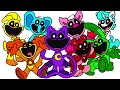 Smiling Critters New Coloring Pages | How to Color All Characters  | NCS