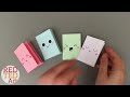 Easy Mini Notebook from ONE sheet of Paper - NO GLUE - Mini Paper Book DIY - Easy Paper Crafts